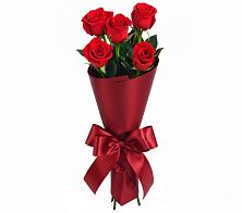 Букет 5 Красных роз Эдлесс Лав в Татарино