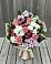 Букет цветов из: Альстромерии, Гвоздики, Розы и Хризантемы в Татарино