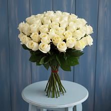 Букет 51 Белая роза Эдлесс Лав #REPLACE_PRED# Татарино