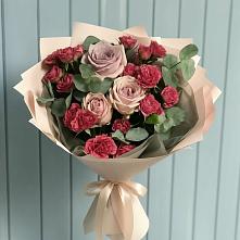 Букет цветов из:  Гвоздики и Розы в Татарино